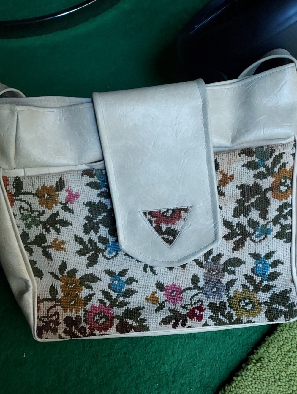 Needlepoint Shoulder Bag